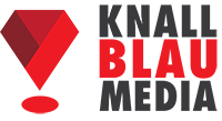 knallblaumedia logo mit schrift 200px