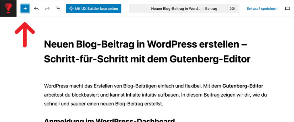 content gutenberg