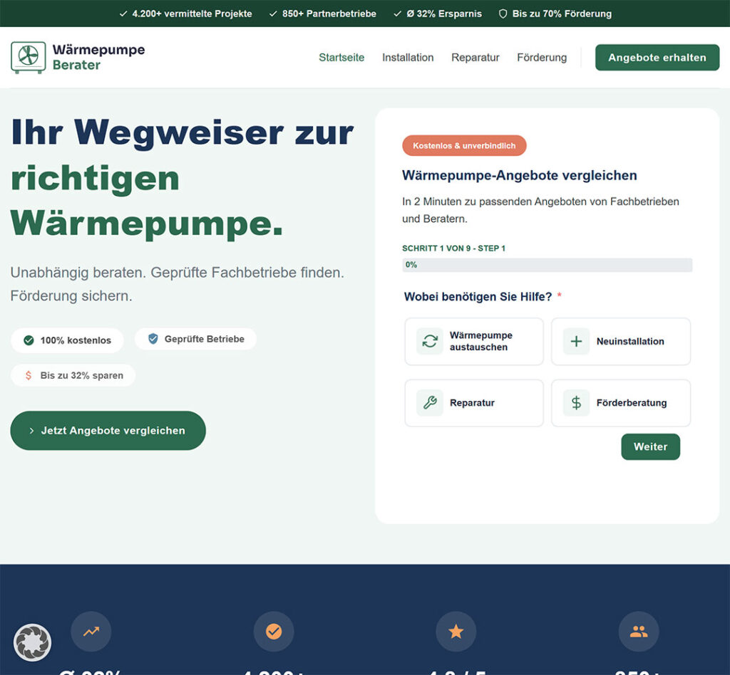 waermepumpe berater